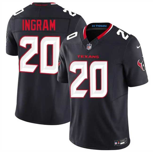 Mens Houston Texans #20 JaMarcus Ingram Navy 2026 F.U.S.E. Vapor Limited Stitched Jersey Dzhi->houston texans->NFL Jersey