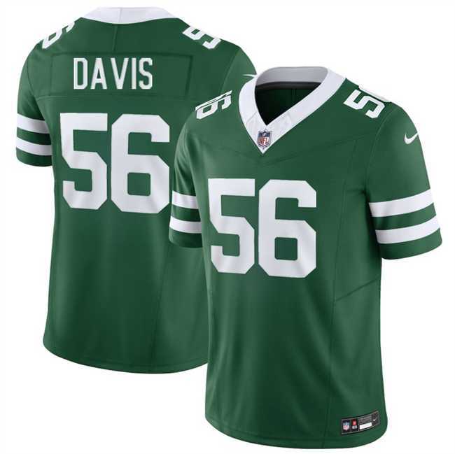 Men%27s New York Jets #56 Demario Davis Green 2026 F.U.S.E. Vapor Untouchable Limited Stitched Jersey Dzhi->new york jets->NFL Jersey