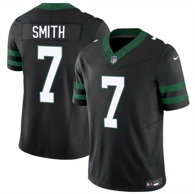 Men%27s New York Jets #7 Geno Smith Black 2025 F.U.S.E. Vapor Untouchable Limited Stitched Jersey Dzhi->new york giants->NFL Jersey