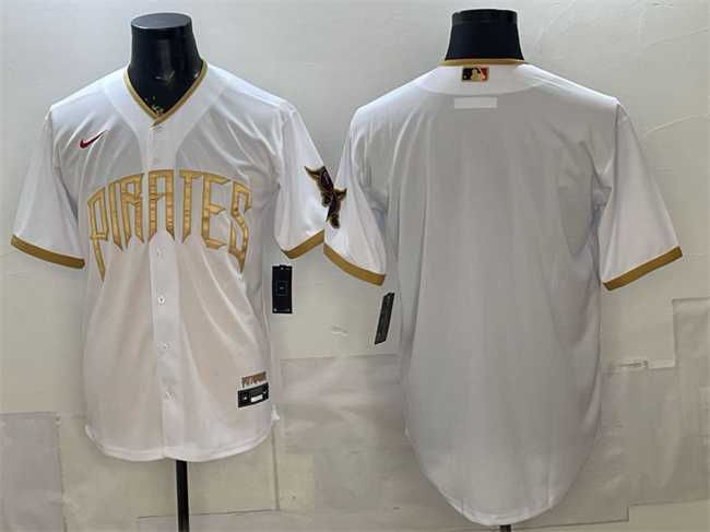 Men%27s Pittsburgh Pirates Blank White 2026 City Connect Stadium Stitched Jersey->san diego padres->MLB Jersey