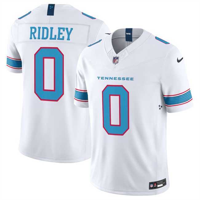 Mens Tennessee Titans #0 Calvin Ridley White 2026 F.U.S.E. Vapor Limited Stitched Jersey Dzhi->->NFL Jersey