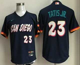 Youth San Diego Padres #23 Fernando Tatis Jr Navy 2026 City Connect Stadium Jersey->chicago white sox->MLB Jersey