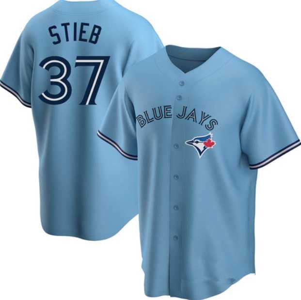 Men%27s Toronto Blue Jays #37 Dave Stieb Blue Home Cool Base Stitched Jersey Dzhi->toronto blue jays->MLB Jersey