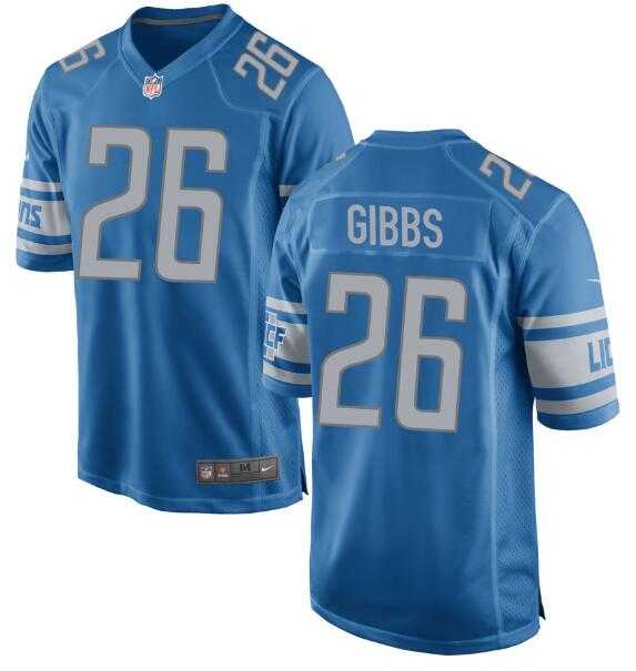 Men & Women & Youth Detroit Lions Jahmyr Gibbs #26 Nike Blue Official NFL Game Jersey->green bay packers->NFL Jersey