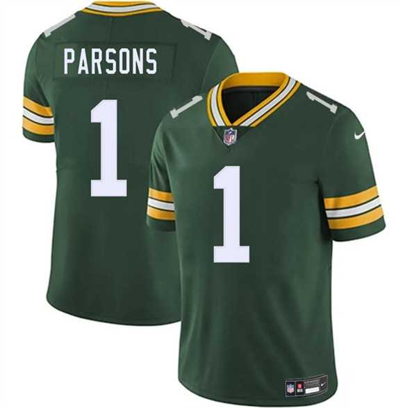 Men & Women & Youth Green Bay Packers #1 Micah Parsons Green 2025 Vapor Untouchable Limited Stitched Jersey->indianapolis colts->NFL Jersey