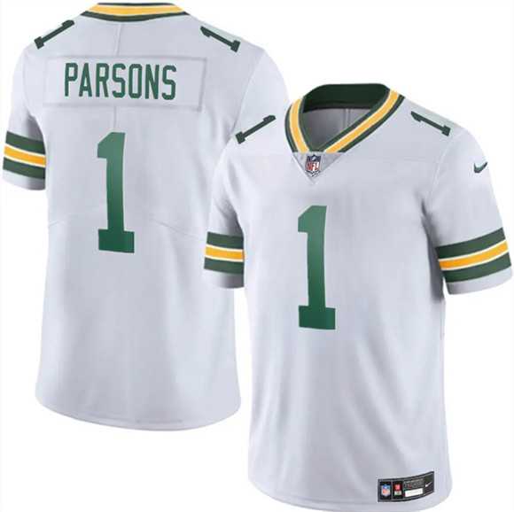 Men & Women & Youth Green Bay Packers #1 Micah Parsons White 2025 Vapor Untouchable Limited Stitched Jersey->indianapolis colts->NFL Jersey