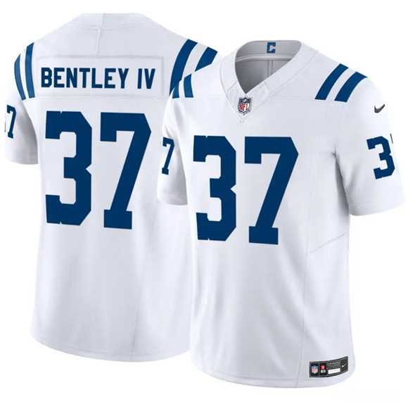 Men & Women & Youth Indianapolis Colts #37 Ulysses Bentley IV White 2025 F.U.S.E. Vapor Limited Stitched Jersey->indianapolis colts->NFL Jersey