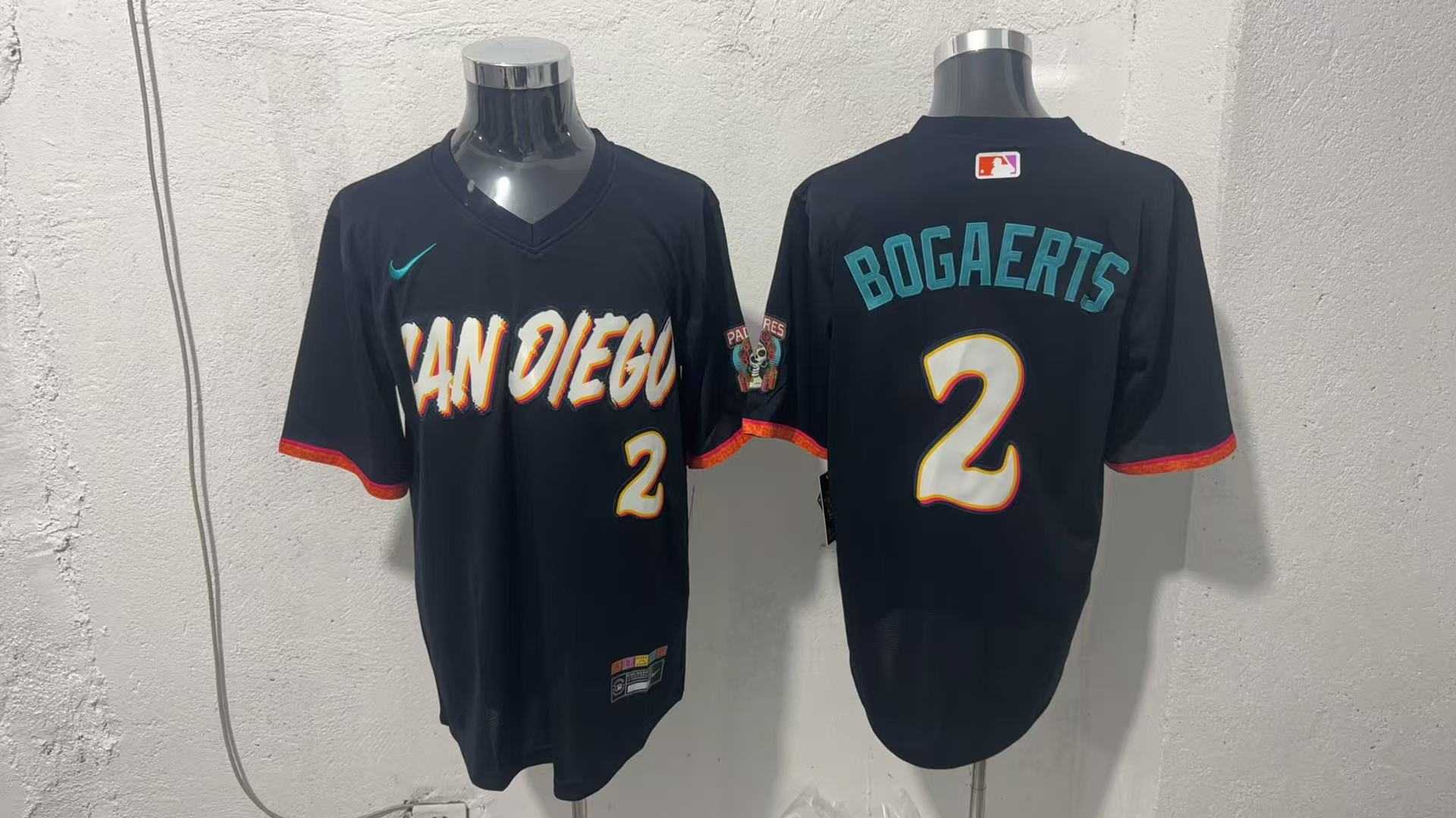 Men%27s San Diego Padres #2 Xander Bogaerts Black 2026 City Connect Stadium Jersey->pittsburgh pirates->MLB Jersey