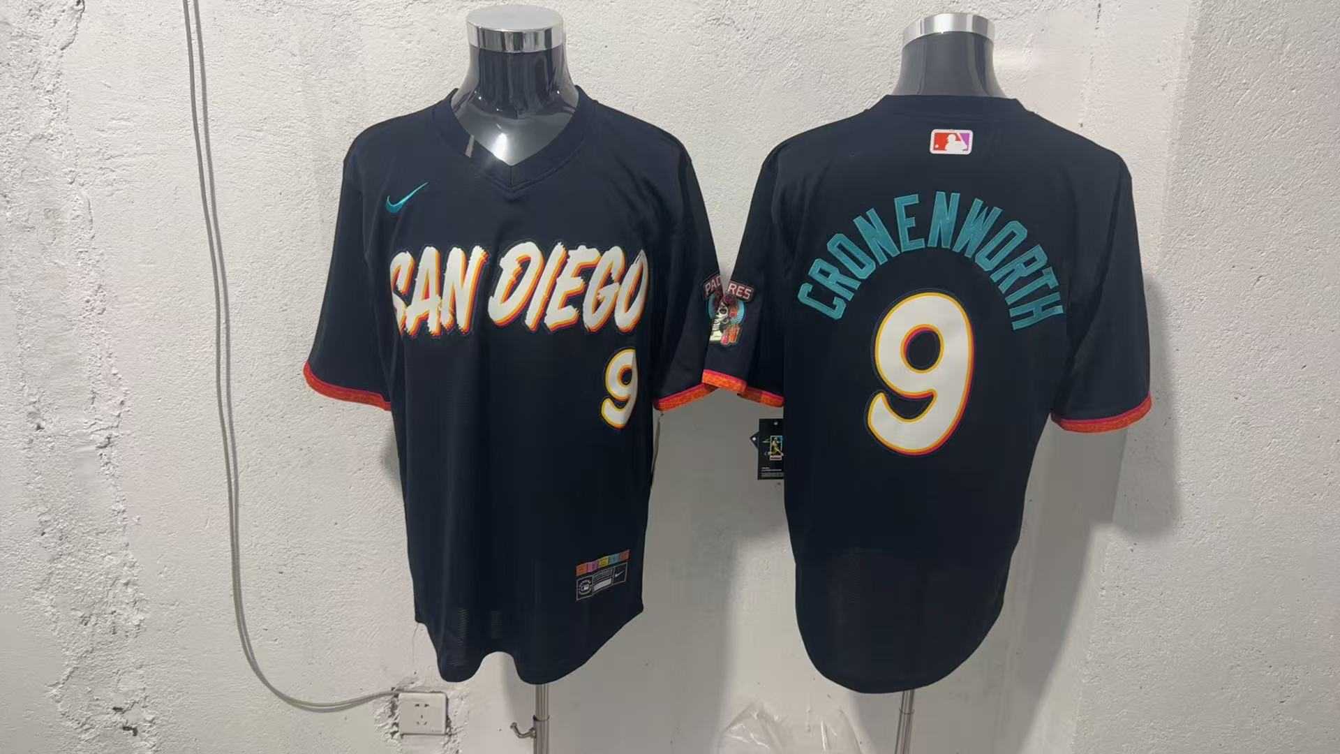 Men%27s San Diego Padres #9 Jake Cronenworth Black 2026 City Connect Stadium Jersey->san diego padres->MLB Jersey
