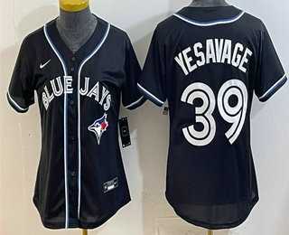 Youth Toronto Blue Jays #39 Trey Yesavage 2026 Black Fashion Cool Base Jersey->new york yankees->MLB Jersey
