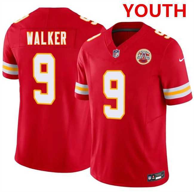 Youth Kansas city chiefs #9 kenneth walker iii red 2026 f.u.s.e. vapor untouchable limited stitched jersey Dzhi->kansas city chiefs->NFL Jersey