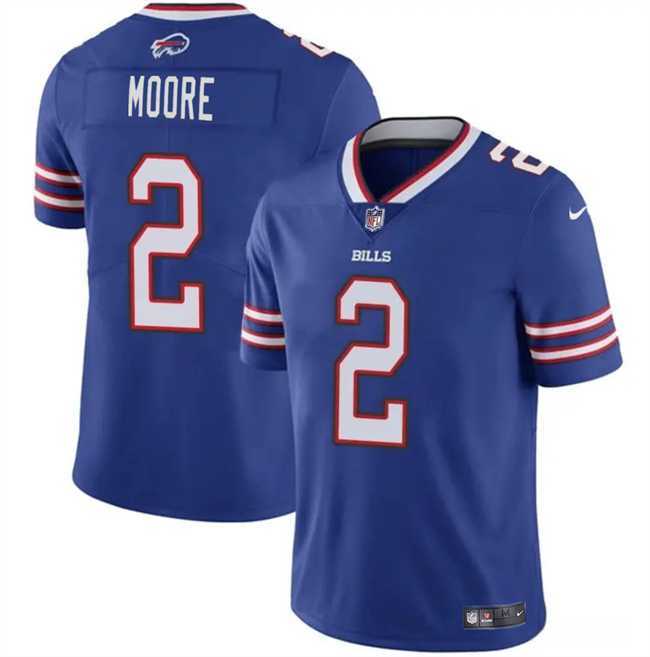 Men & Women & Youth Buffalo Bills #2 D.J. Moore Blue 2026 Vapor Untouchable Limited Stitched Jersey->buffalo bills->NFL Jersey