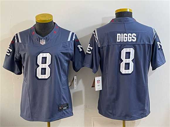 Youth New England Patriots #8 Stefon Diggs Navy 2025 %27Rivalries%27 F.U.S.E Vapor Limited Stitched Jersey->buffalo bills->NFL Jersey