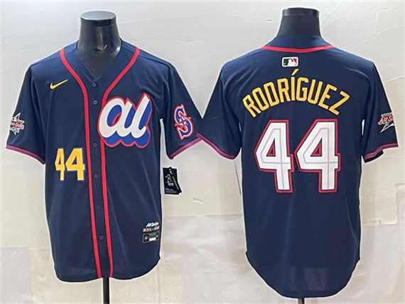 Mens American League #44 Julio Rodriguez Navy 2025 All-Star Edition Limited Stitched Jersey->2025 mlb all-star->MLB Jersey