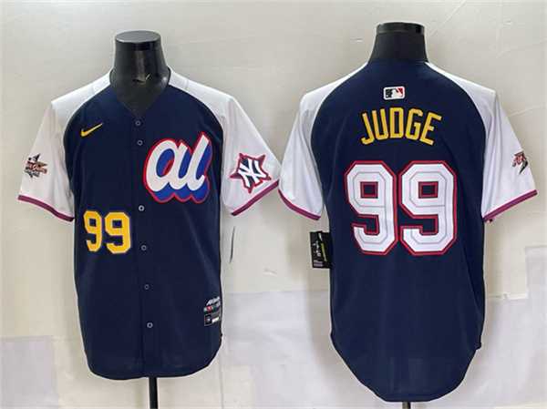 Mens American League #99 Aaron Judge Navy Alternate 2025 All-Star Edition Limited Stitched Jersey->2025 mlb all-star->MLB Jersey