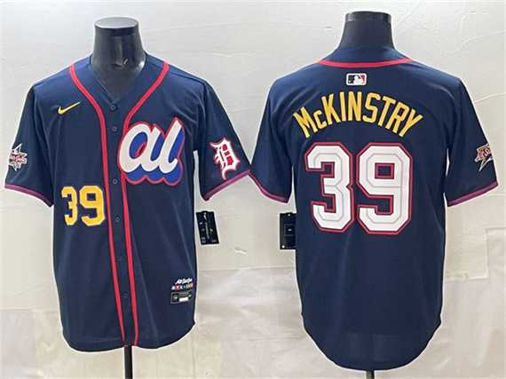 Mens American League #39 Zach McKinstry Navy 2025 All-Star Edition Limited Stitched Jersey->2025 mlb all-star->MLB Jersey