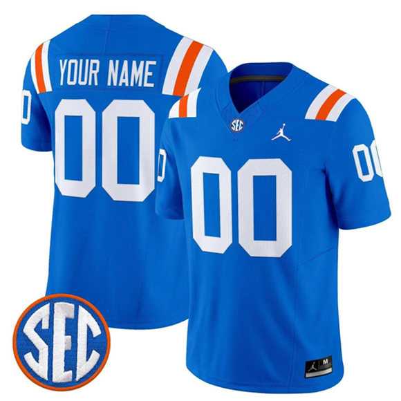 Men%27s Florida Gators ACTIVE PLAYER Custom Royal F.U.S.E. 1960s Throwback Vaport Limited Stitched Jersey->customized ncaa jersey->Custom Jersey