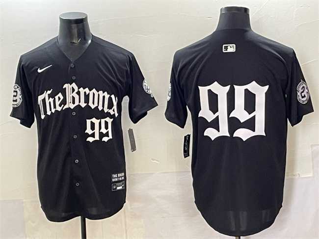 Men%27s New York Yankees #99 Aaron Judge Black %27Gothic Legacy Edition%27 Vapor Premier Limited Stitched Jersey->new york yankees->MLB Jersey
