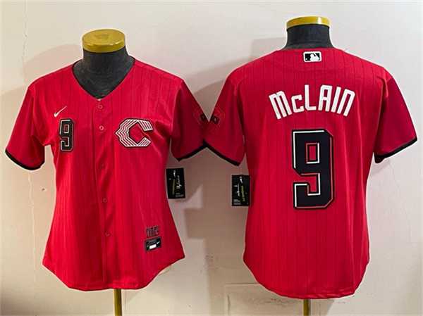 Youth Cincinnati Reds #9 Matt McLain Red 2026 City Connect Stadium Stitched Jersey->mlb youth jerseys->MLB Jersey