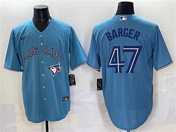 Men%27s Toronto Blue Jays #47 Addison Barger Blue Cool Base Stitched Jersey->st.louis cardinals->MLB Jersey