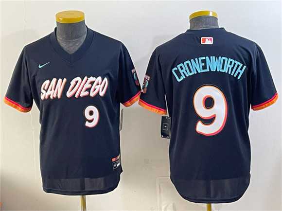 Youth San Diego Padres #9 Jake Cronenworth Obsidian 2026 City Connect Stadium Stitched Jersey->mlb youth jerseys->MLB Jersey