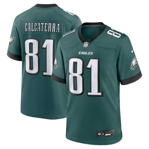 Men & Women & Youth Philadelphia Eagles #81 Grant Calcaterra Midnight Green Vapor Stitched Nike Limited Jersey->philadelphia eagles->NFL Jersey