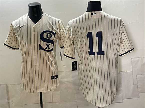 Men%27s Chicago White Sox #11 Luis Aparicio Cream Cool Base Stitched Jersey->kansas city royals->MLB Jersey