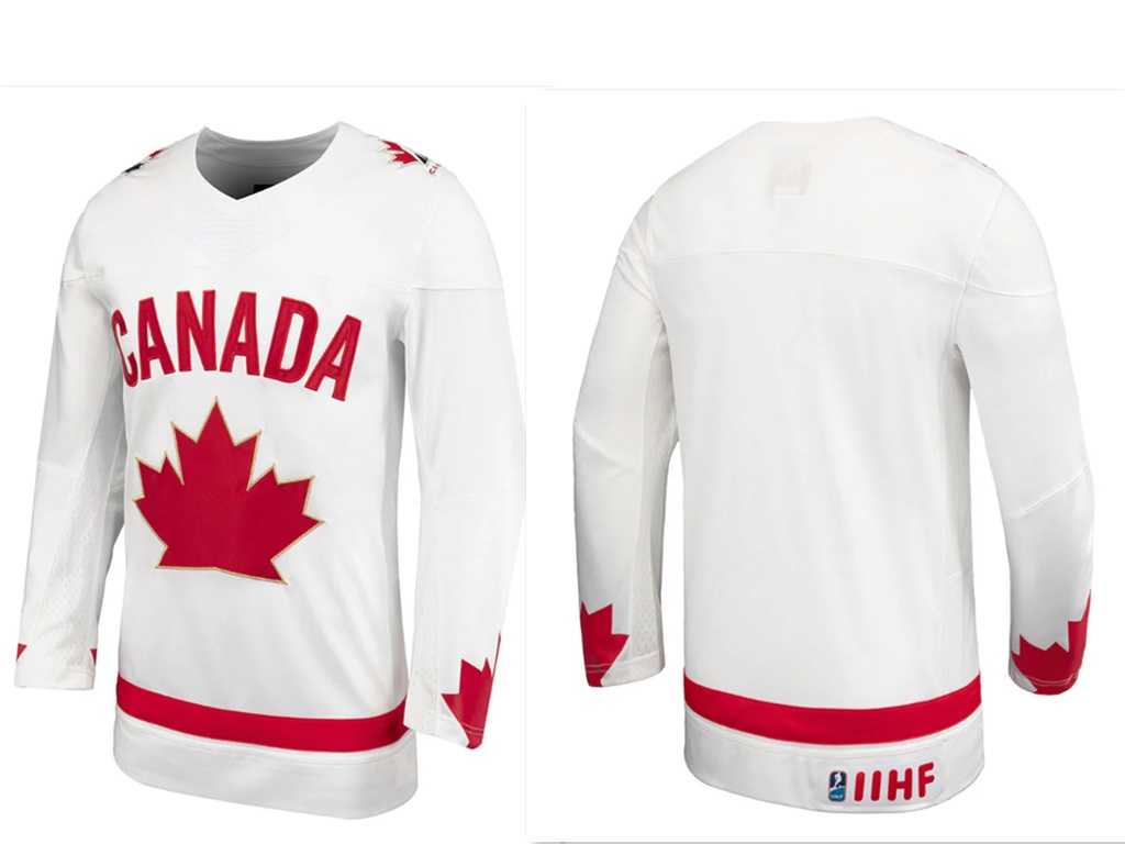 Men%27s Team Canada Adult White Blank Jersey Dzhi->florida panthers->NHL Jersey