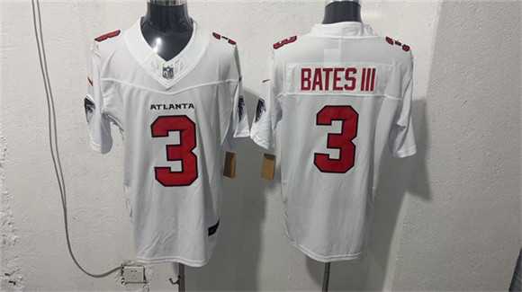 Men%27s Atlanta Falcons #3 Jessie Bates III White 2026 New F.U.S.E. Vapor Untouchable Limited Stitched Jersey->nhl youth jerseys->NHL Jersey