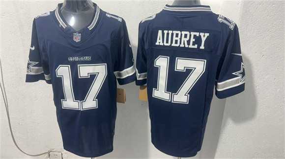 Men%27s Dallas Cowboys #17 Brandon Aubrey Navy 2026 F.U.S.E Vapor Untouchable Limited Stitched Jersey->cleveland browns->NFL Jersey