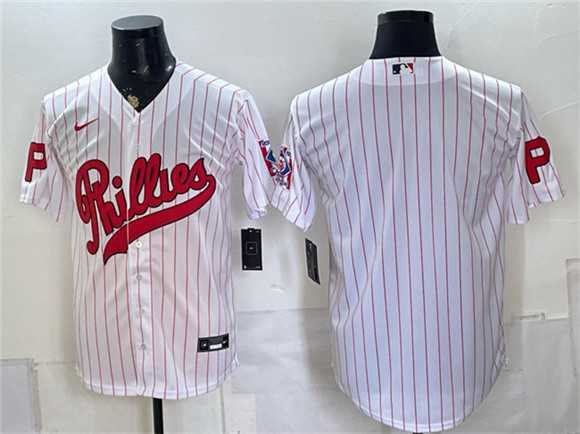 Mens Philadelphia Phillies Blank White 2026 Field of Dreams Stadium Stitched Jersey->philadelphia phillies->MLB Jersey