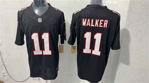 Men%27s Atlanta Falcons #11 Jalon Walker Black F.U.S.E. Vapor Untouchable Limited Stitched Jersey->atlanta falcons->NFL Jersey