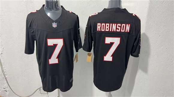 Men%27s Atlanta Falcons #7 Bijan Robinson Black F.U.S.E. Vapor Untouchable Limited Stitched Jersey->atlanta falcons->NFL Jersey