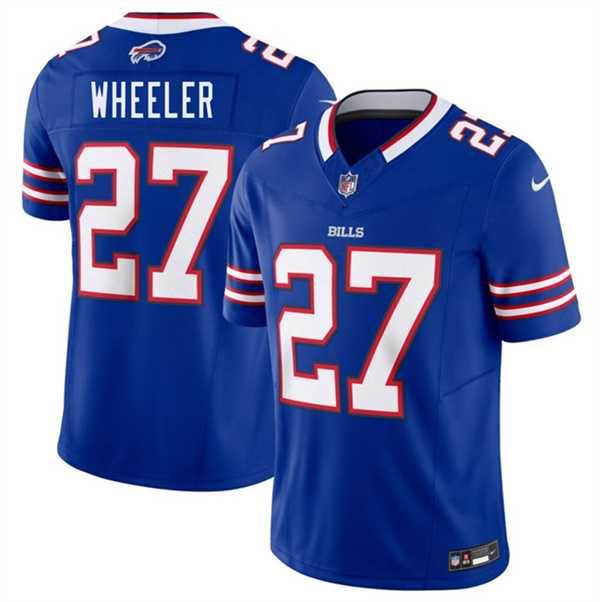 Men%27s Buffalo Bills #27 Ian Wheeler Blue 2026 F.U.S.E. Vapor Untouchable Limited Stitched Jersey->dallas cowboys->NFL Jersey