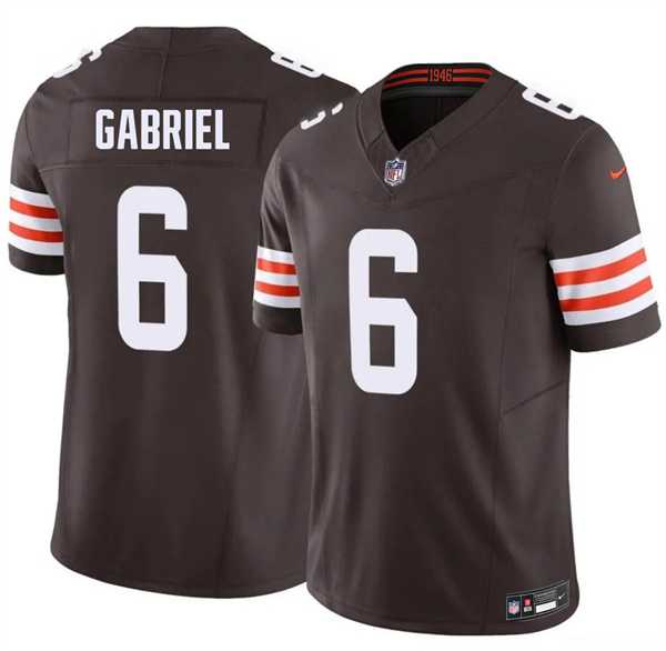 Men%27s Cleveland Browns #6 Dillon Gabriel Brown 2026 F.U.S.E. Vapor Limited Stitched Jersey->dallas cowboys->NFL Jersey