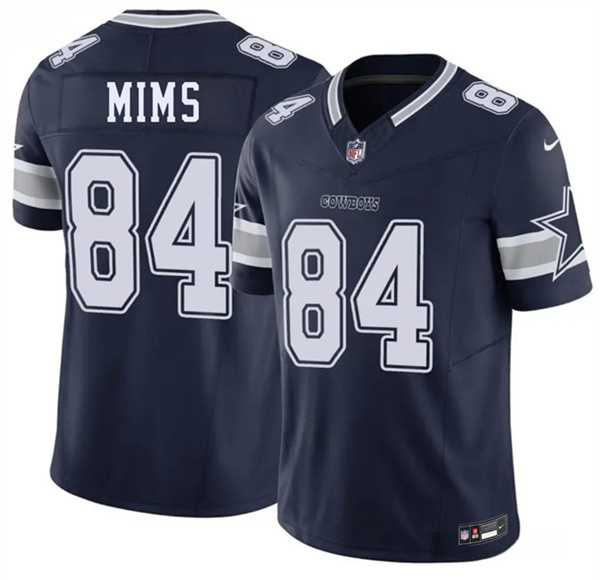 Men%27s Dallas Cowboys #84 Denzel Mims Navy 2026 F.U.S.E. Vapor Untouchable Limited Stitched Jersey->kansas city chiefs->NFL Jersey