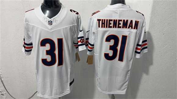 Men%27s Chicago Bears #31 Dillon Thieneman White 2026 F.U.S.E. Vapor Untouchable Limited Stitched Jersey->chicago bears->NFL Jersey