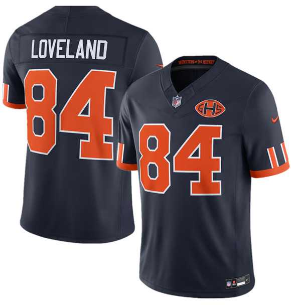 Men%27s Chicago Bears #84 Colston Loveland Navy 2026 F.U.S.E. Rivalries Collection Limited Stitched Jersey Dzhi->chicago bears->NFL Jersey