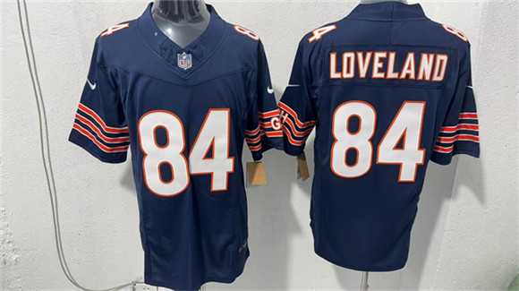 Men%27s Chicago Bears #84 Colston Loveland Navy 2026 F.U.S.E. Vapor Untouchable Limited Stitched Jersey->chicago bears->NFL Jersey