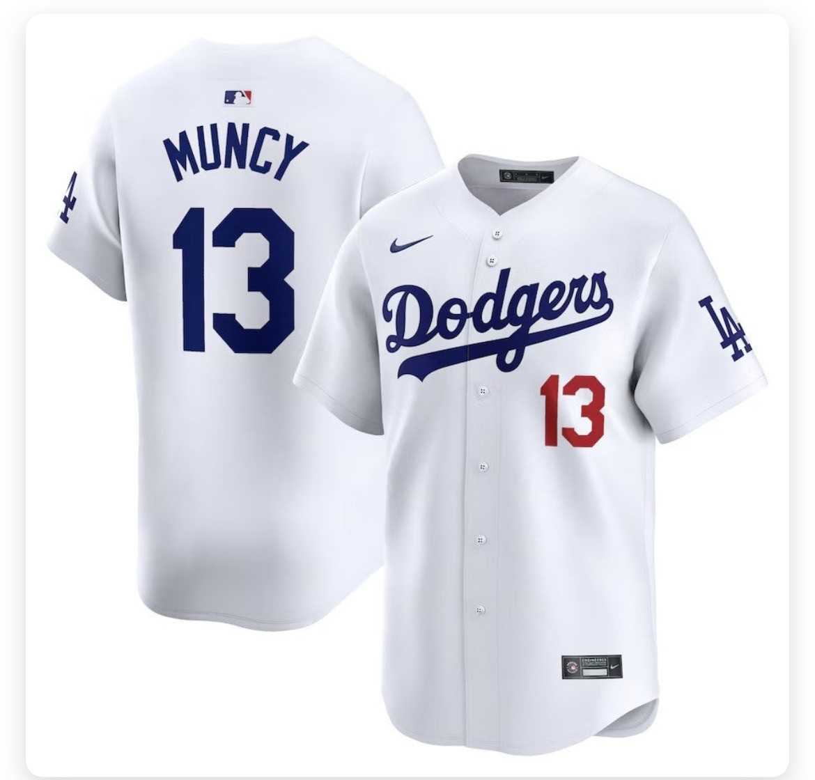 Men%27s Los Angeles Dodgers #13 Max Muncy Blue Stitched MLB Cool Base Nike Jersey Dzhi->los angeles dodgers->MLB Jersey