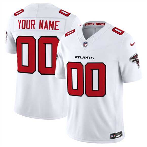 Men%27s Atlanta Falcons Active Player Custom White 2026 New F.U.S.E. Vapor Untouchable Limited Football Stitched Jersey->customized mlb jersey->Custom Jersey