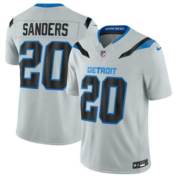 Men%27s Detroit Lions #20 Barry Sanders Silver 2026 F.U.S.E. Rivalries Collection Limited Stitched Jersey Dzhi->detroit lions->NFL Jersey