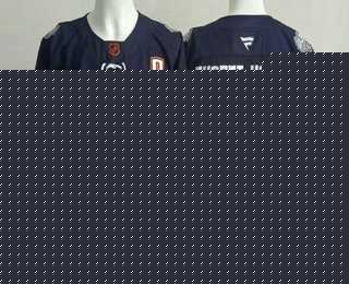 Mens Edmonton Oilers #93 Ryan Nugent Hopkins Navy Alternate Authentic Jersey->edmonton oilers->NHL Jersey