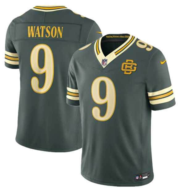 Men%27s Green Bay Packers #9 Christian Watson Dark Green 2026 F.U.S.E. Rivalries Collection Limited Stitched Jersey Dzhi->green bay packers->NFL Jersey