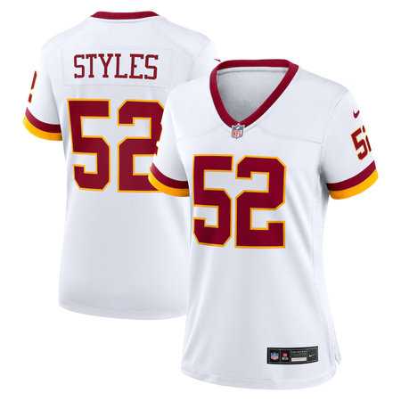 Women%27s Washington Commanders #52 Sonny Styles Nike White Vapor Limited Stitched Jersey->arizona cardinals->NFL Jersey