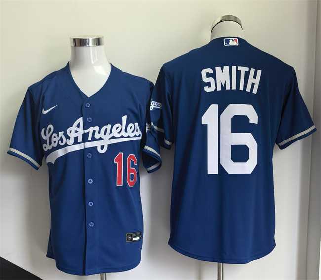 Men%27s Los Angeles Dodgers #16 Will Smith Royal 2026 Stitched Jersey->los angeles dodgers->MLB Jersey