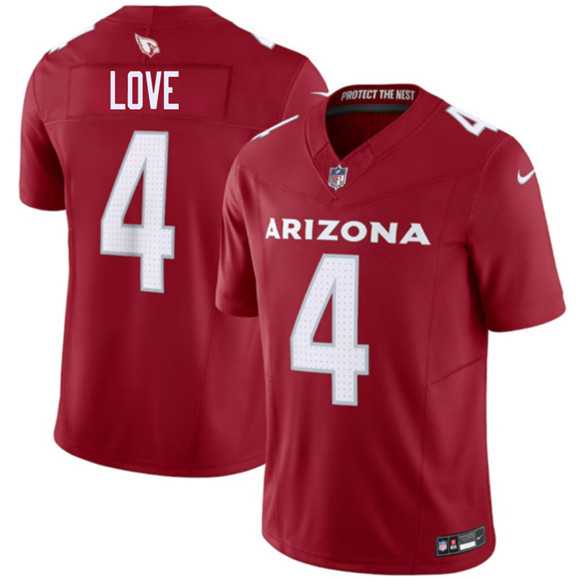 Men%27s Arizona Cardinals #4 Jeremiyah Love Red 2026 Draft F.U.S.E. Vapor Untouchable Limited Stitched Jersey->arizona cardinals->NFL Jersey