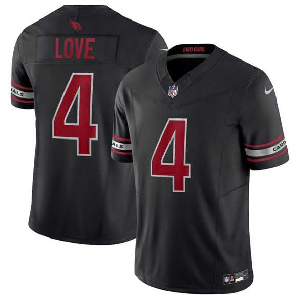 Men%27s Arizona Cardinals #4 Jeremiyah Love Black 2026 Draft F.U.S.E. Vapor Untouchable Limited Stitched Jersey->arizona cardinals->NFL Jersey
