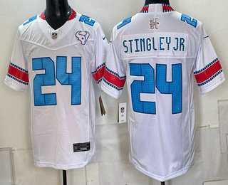 Men%27s Houston Texans #24 Derek Stingley Jr White 2026 FUSE Rivalries Collection Limited Stitched Jersey->houston texans->NFL Jersey