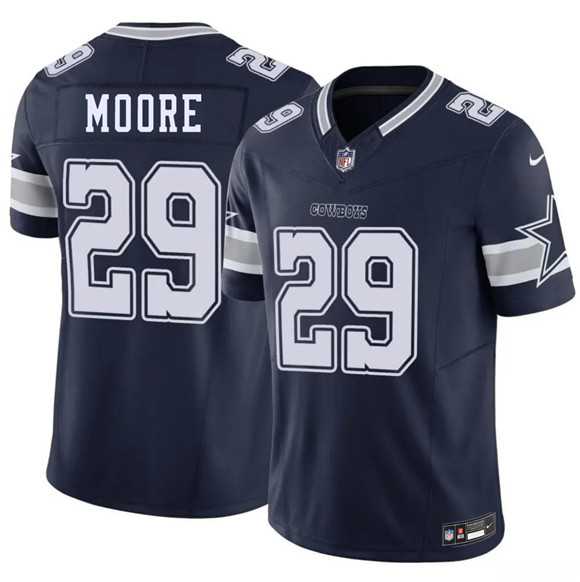 Mens Dallas Cowboys #29 Devin Moore Navy 2026 Draft F.U.S.E Vapor Untouchable Limited Stitched Jersey->dallas cowboys->NFL Jersey